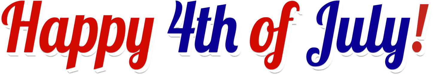 Happy 4th Of July - Happy 4th Of July (1600x404)