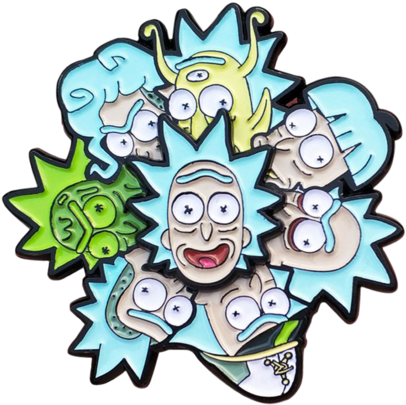 Spinning Rick Pin - Spinning Rick Pin (600x600)