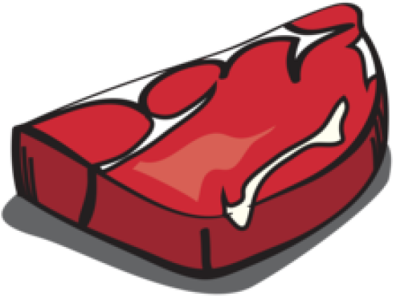 Steak Clipart Circle Bone - Steak Clipart Circle Bone (640x480)