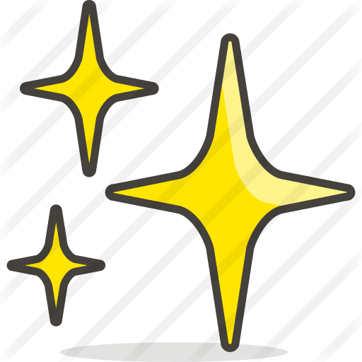 Sparkles Free Icon - Sparkles Free Icon (512x512)