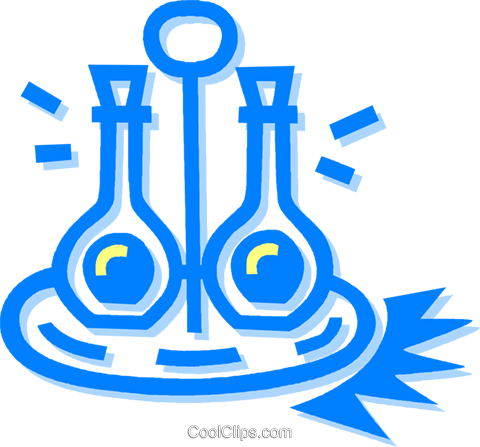 Oil And Vinegar Royalty Free Vector Clip Art Illustration - Oil And Vinegar Royalty Free Vector Clip Art Illustration (480x447)