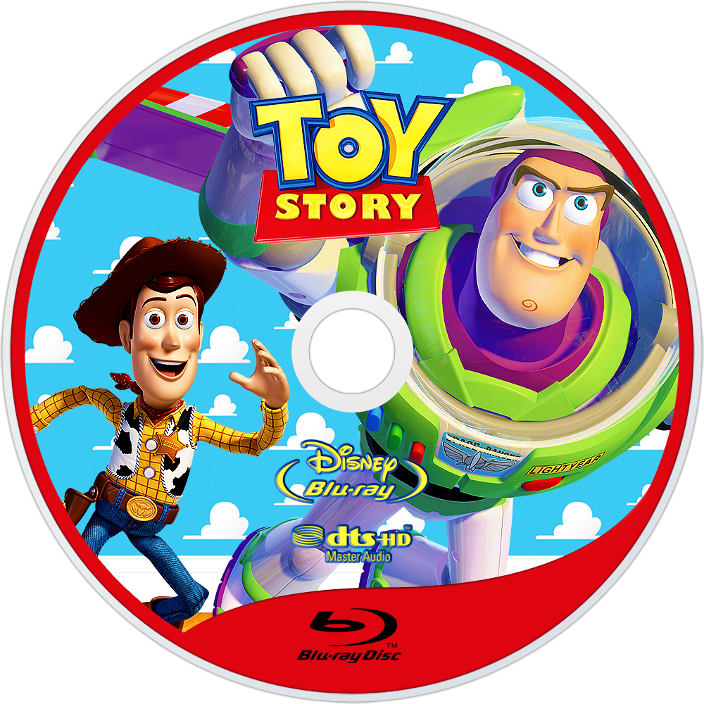 Toy Story Bluray Disc Image - Toy Story Bluray Disc Image (1000x1000)