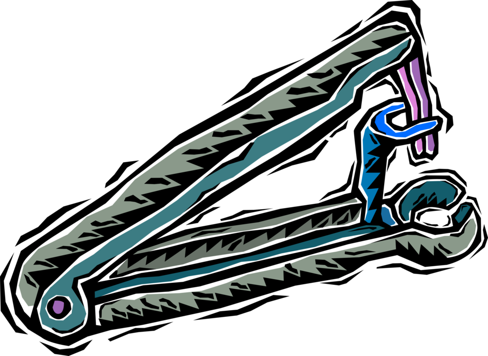 Vector Illustration Of Stapler Mechanical Device Joins - Vector Illustration Of Stapler Mechanical Device Joins (959x700)