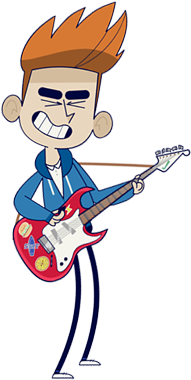 A Boy Playing Electric Guitar With His Eyes Closed - A Boy Playing Electric Guitar With His Eyes Closed (1280x1280)