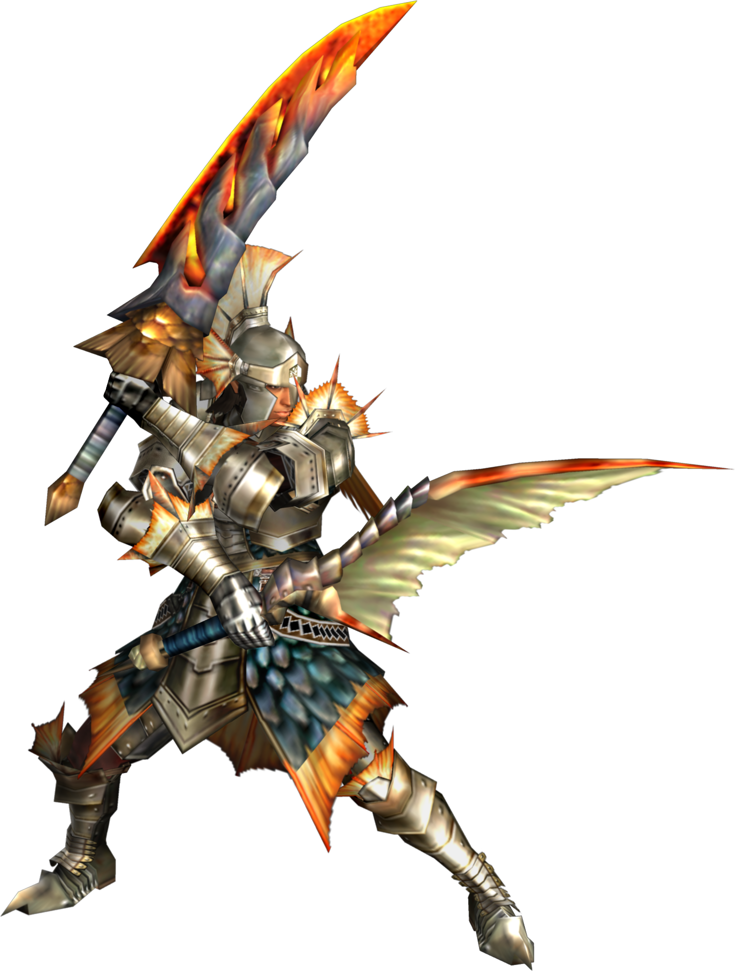 Monster Hunter World Dual Blades Build Transparent - Monster Hunter World Dual Blades Build Transparent (1501x1983)