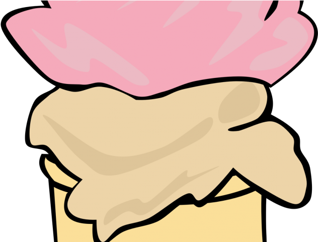 Larger Clipart Ice Cream Cone - Larger Clipart Ice Cream Cone (640x480)