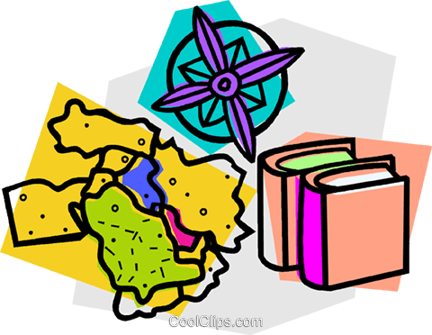 School Project, Geography Royalty Free Vector Clip - School Project, Geography Royalty Free Vector Clip (480x372)