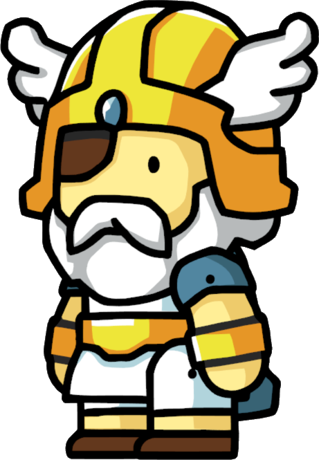Odin Scribblenauts Wiki Fandom Powered By Wikia Clipart - Odin Scribblenauts Wiki Fandom Powered By Wikia Clipart (461x665)
