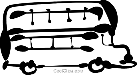 Double-decker Buses Royalty Free Vector Clip Art Illustration - Double-decker Buses Royalty Free Vector Clip Art Illustration (480x265)