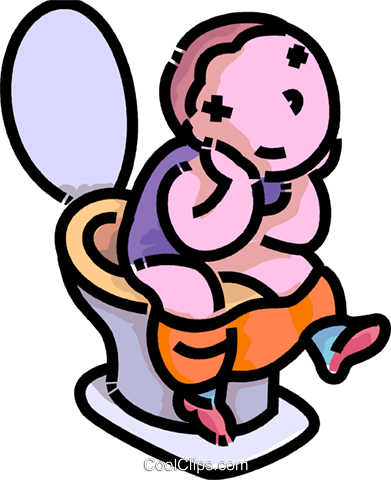 Junge Auf Die Toilette Gehen Vektor Clipart Bild -vc109131 - Junge Auf Die Toilette Gehen Vektor Clipart Bild -vc109131 (391x480)