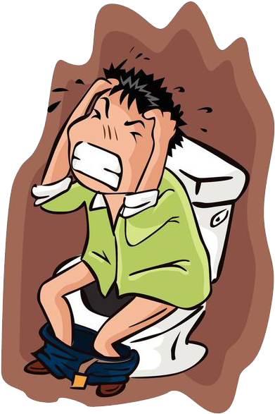 Man On Toilet Clip Art - Man On Toilet Clip Art (556x600)