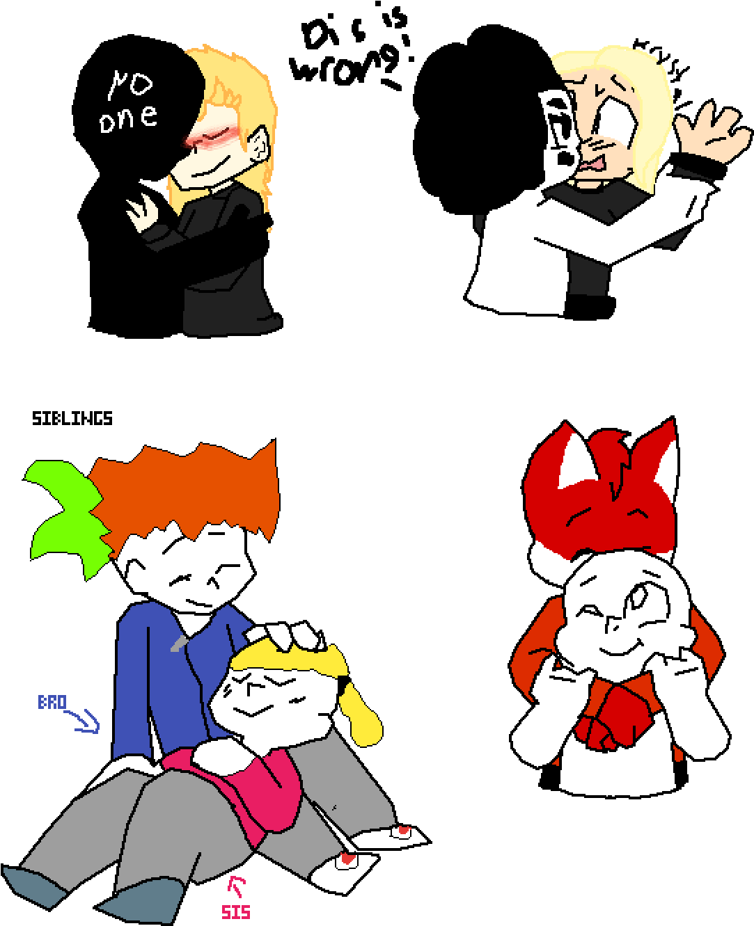 Siblings In Da Left Bottem - Siblings In Da Left Bottem (1200x1400)