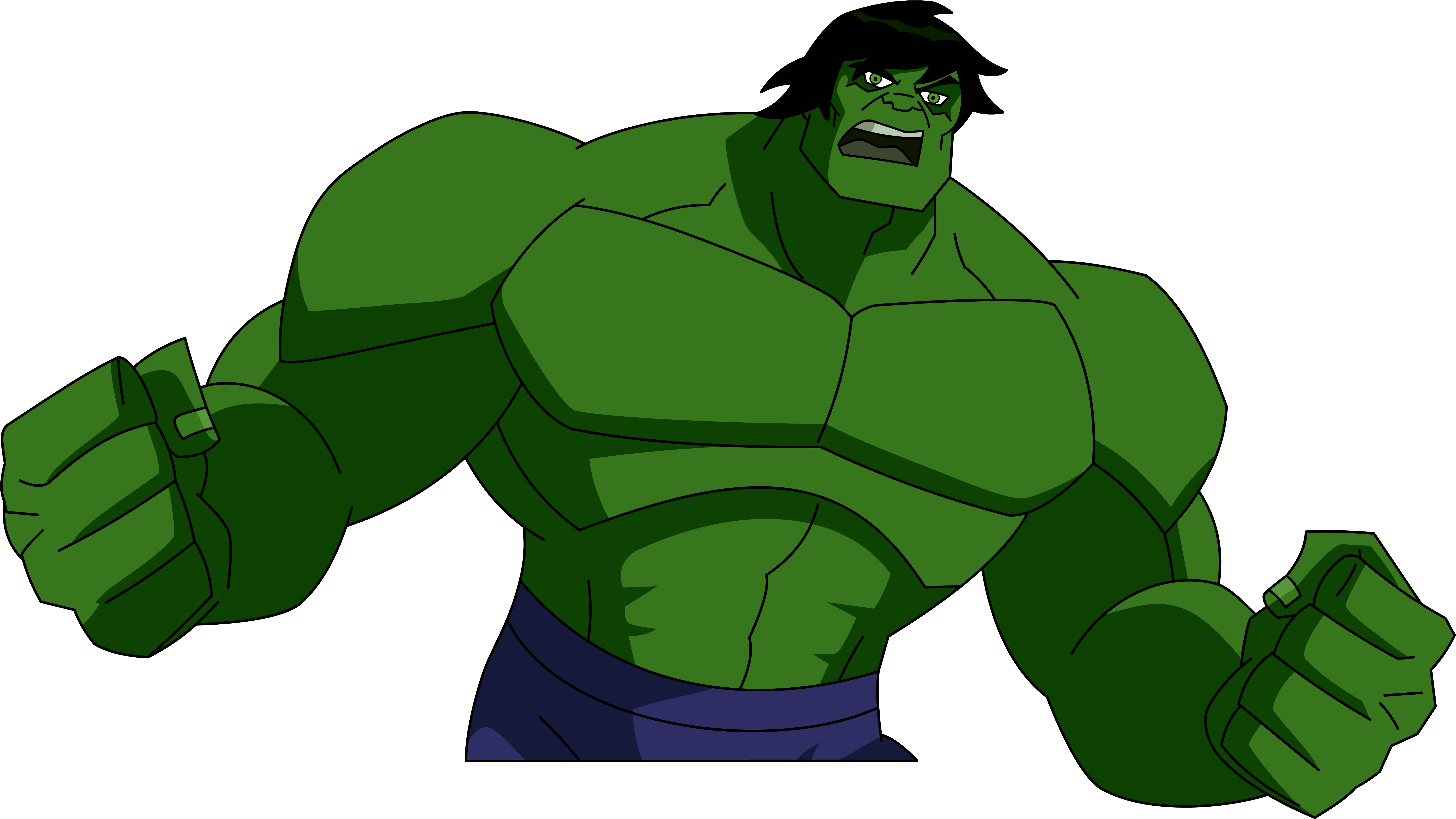 Incredible Hulk Clip Art Vector - Incredible Hulk Clip Art Vector.