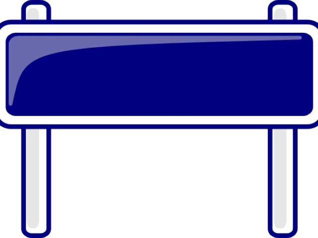 Blank Sign Clipart - Blank Sign Clipart (640x480)