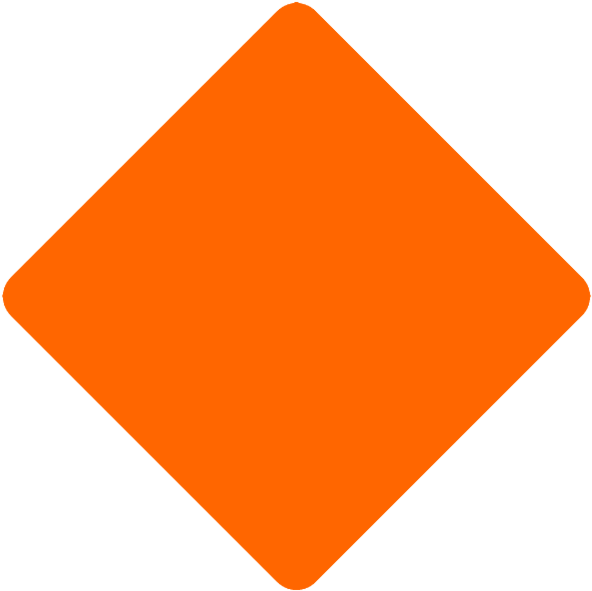 Blank Safety Roadside Roll-up Sign With Frames - Blank Safety Roadside Roll-up Sign With Frames (600x600)