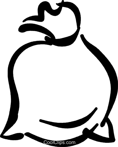 Money Black And White Clipart - Money Black And White Clipart (387x480)
