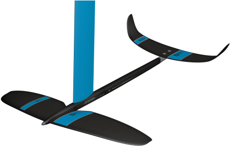 This Hybrid Aluminum / Carbon Freeride Foil 800 Is - This Hybrid Aluminum / Carbon Freeride Foil 800 Is (500x309)