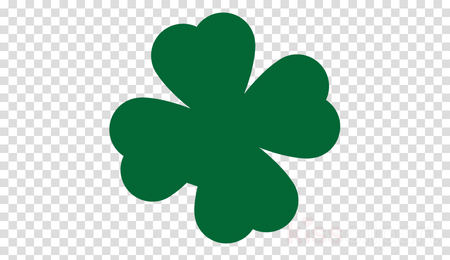 Transparent Clover Clipart Shamrock Four-leaf Clover - Transparent Clover Clipart Shamrock Four-leaf Clover (900x520)