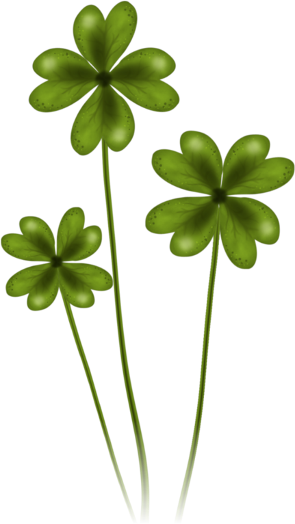 Shamrock Clipart Marzo - Shamrock Clipart Marzo (430x800)