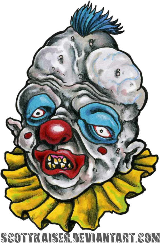 Deformed Clown By Scott - Deformed Clown By Scott (600x906)