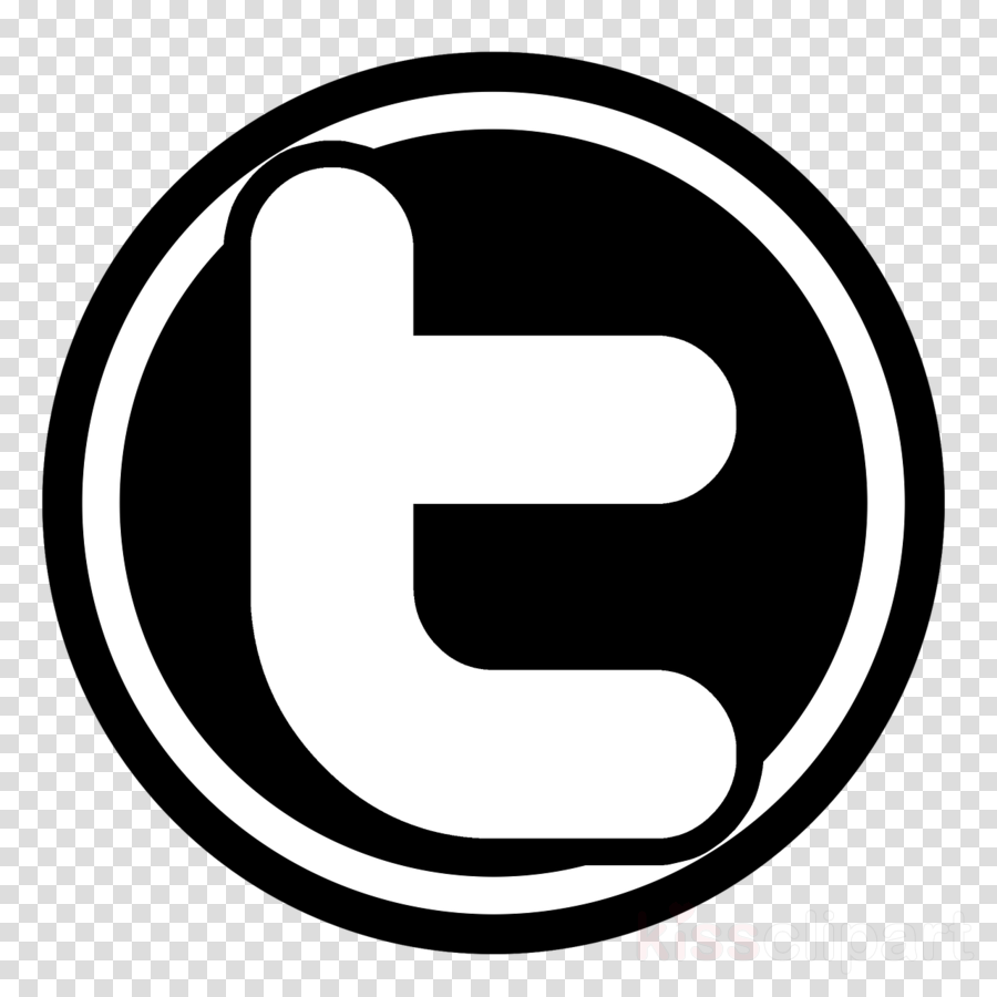 Logo Twitter Preto Png Clipart Haura Salon Muslimah - Logo Twitter Preto Png Clipart Haura Salon Muslimah (900x900)