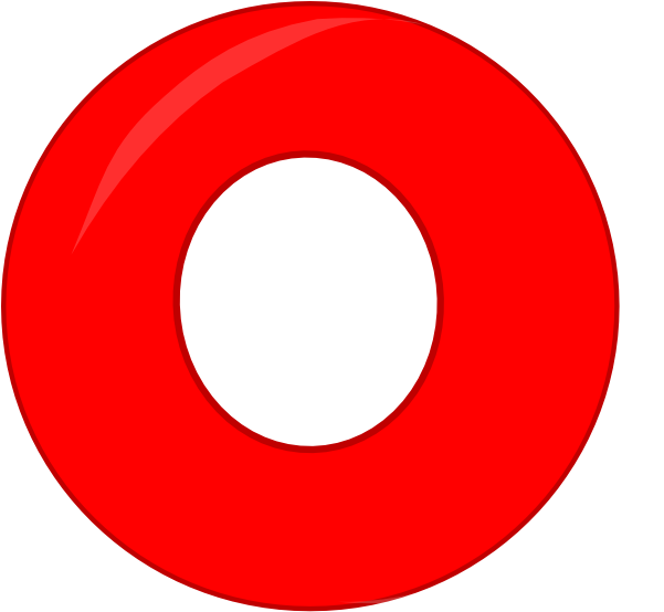 Red Circle White Inside Clip Art At Clkercom - Red Circle White Inside Clip Art At Clkercom (600x592)