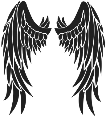 Skull With Wings Clipart - Skull With Wings Clipart (400x400)