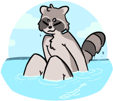 #my Art#furry#nasty Raccoon Disgusting Boy Take A Bath#inktober - #my Art#furry#nasty Raccoon Disgusting Boy Take A Bath#inktober (400x366)