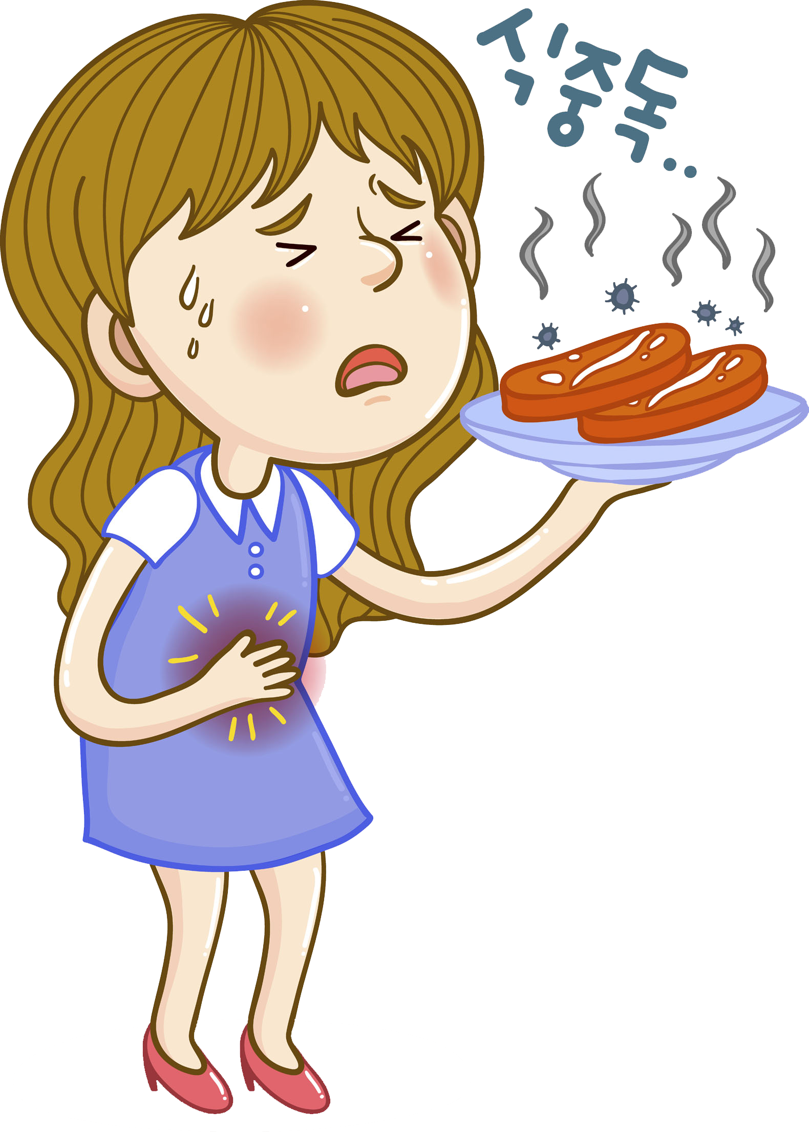 Gastroenteritis Food A Woman - Gastroenteritis Food A Woman (1580x2210)