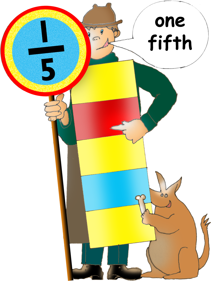 Fraction Clipart Illustration - Fraction Clipart Illustration (914x1176)