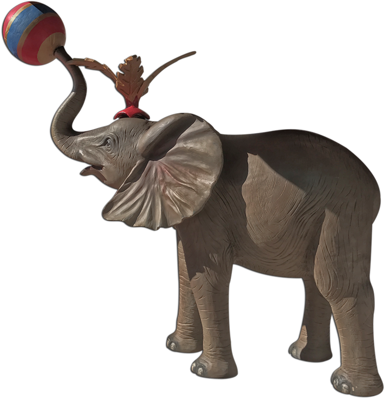 Circus Elephant Png - Circus Elephant Png (767x795)
