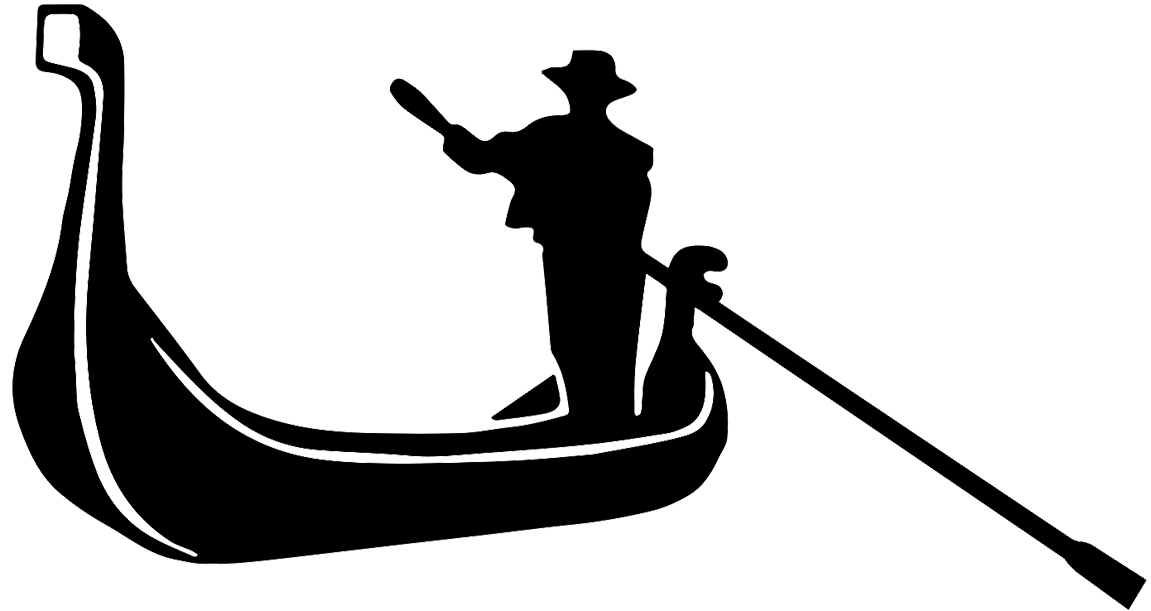 Gondola Silhouette At Getdrawings - Gondola Silhouette At Getdrawings (1157x621)
