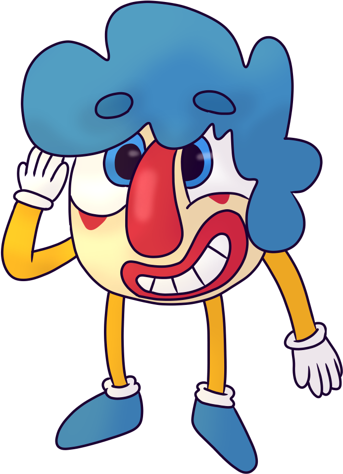 Clown Emoji By Slimy-pennies - Clown Emoji By Slimy-pennies (712x968)