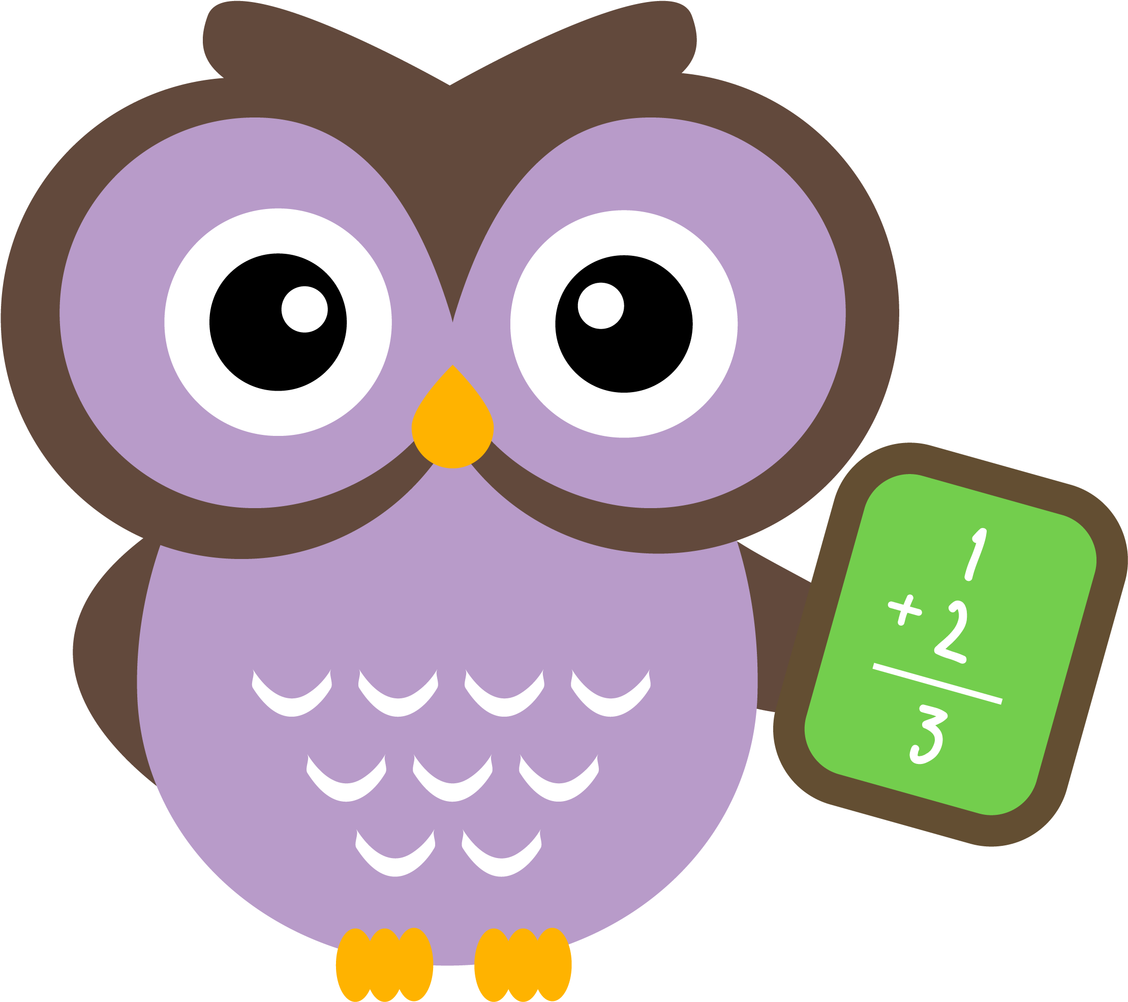 Math Clip Art - Cute Owl Clip Art (2242x1996)