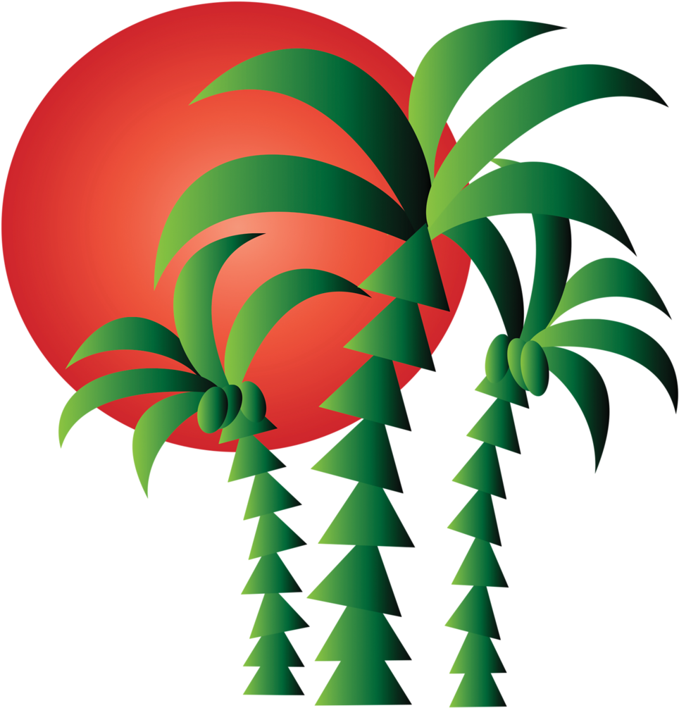 Summer Clipart - Hawaiian Language (1024x1024)