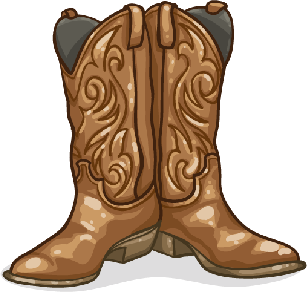 Cowboy Boots Free Download Clip Art Free Clip Art On - Cowboy Boot Clip Art (1024x1024)