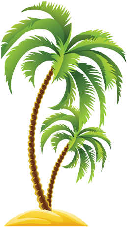 Tree - Coconut Tree Logo Png (286x500)