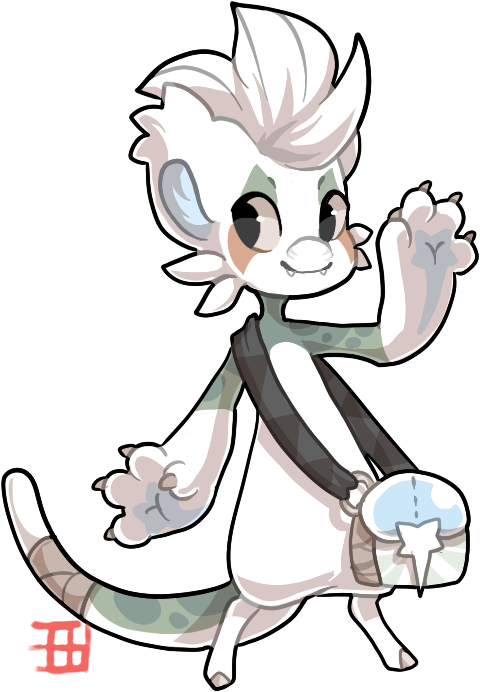 Donation Monday By Bagbeans On Deviantart - Maze The Bagbean (487x710)