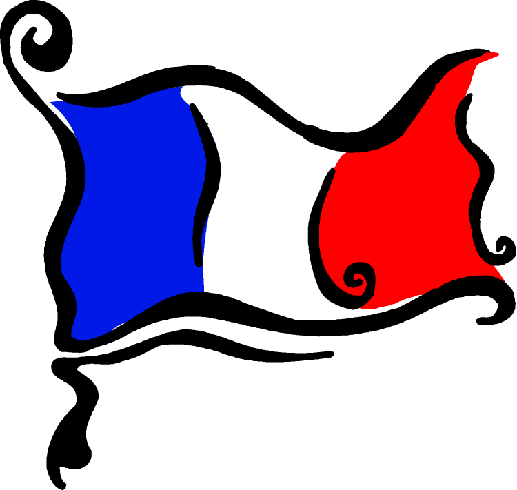 French Clipart Png - French Flag Clip Art (750x711)