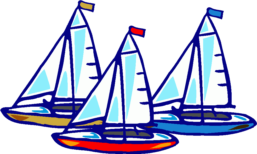 Gold Country Yacht Club - Boat Race Clip Art (1000x600)