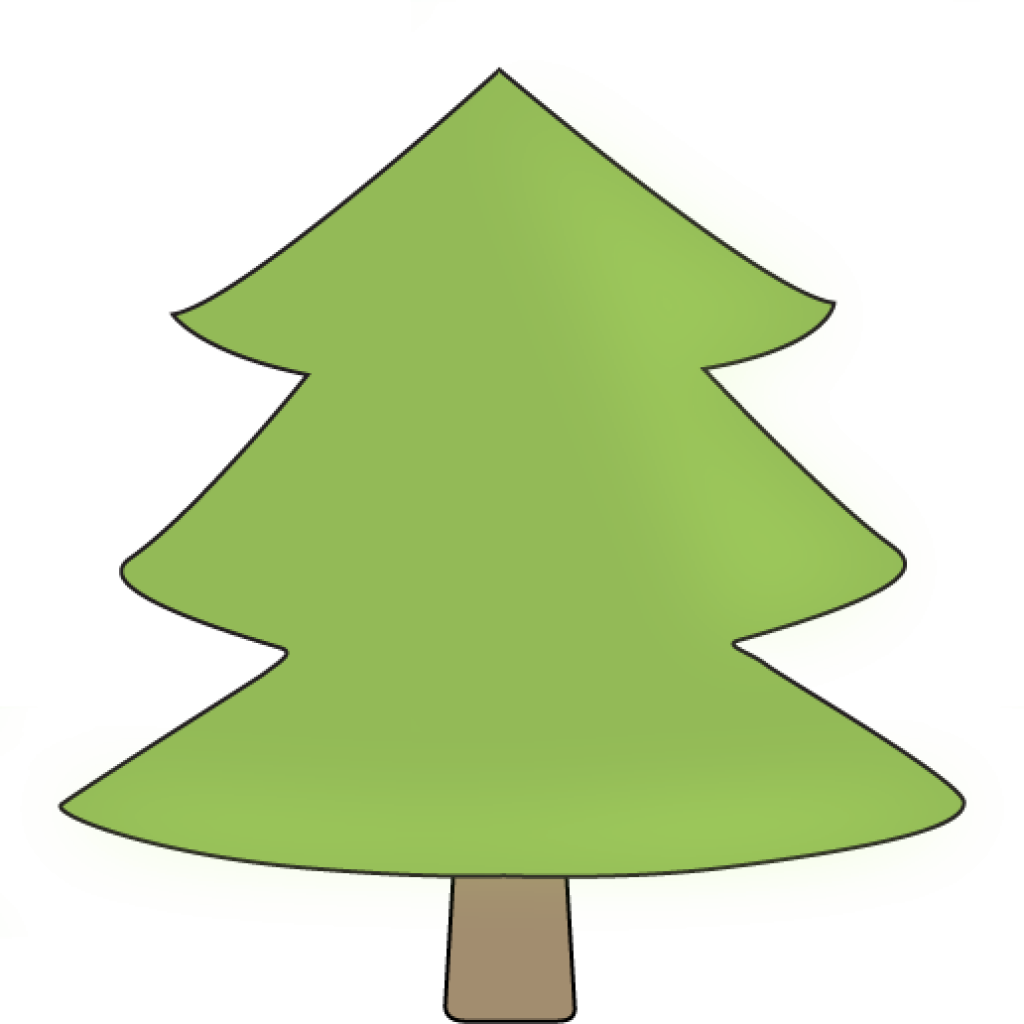 Pine Tree Clip Art Pine Tree Clip Art Item 4 Clipart - Cute Pine Tree Clipart (1024x1024)