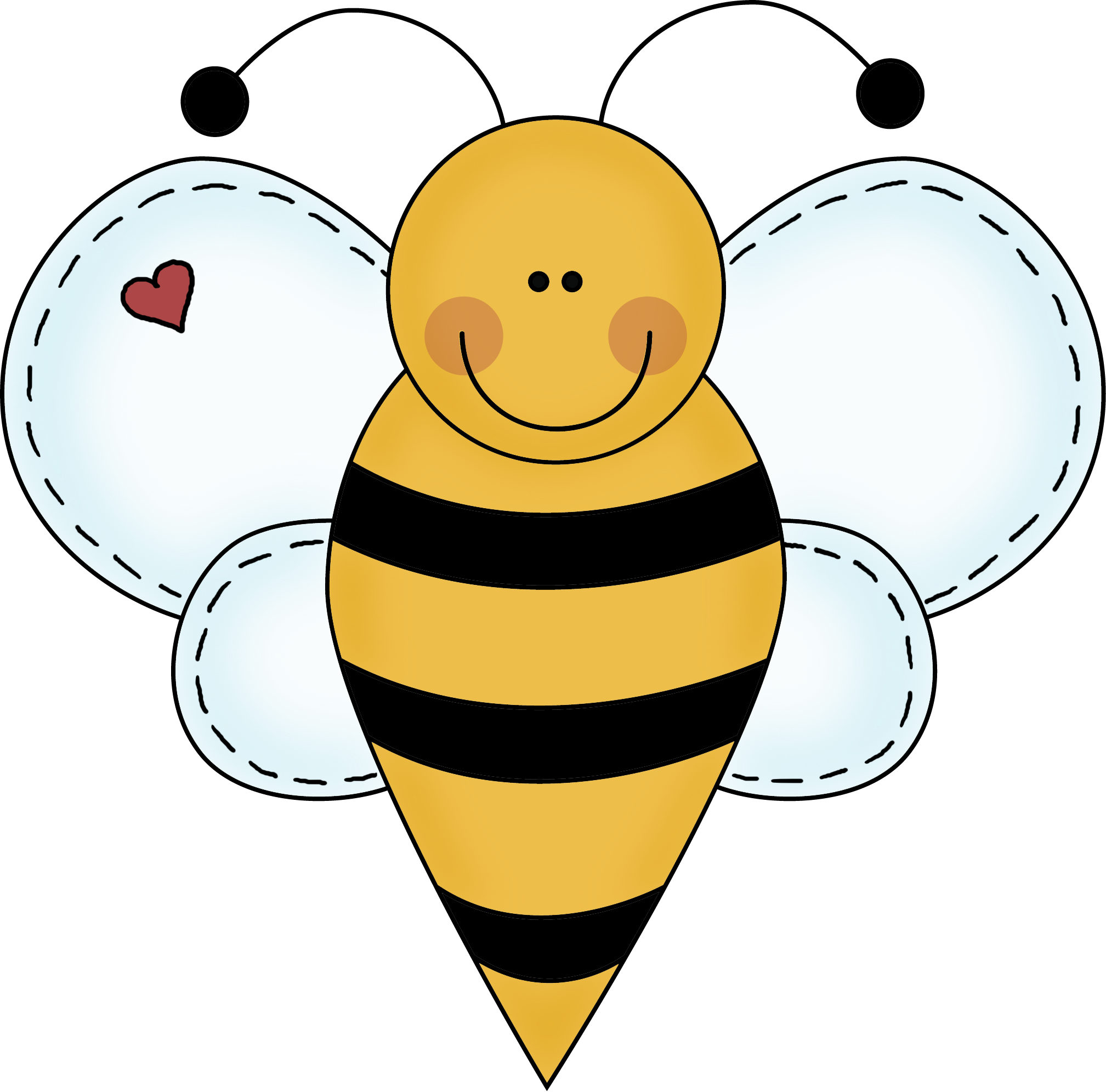 Bees Clipart Welcome - Bee Clipart (2017x1992)