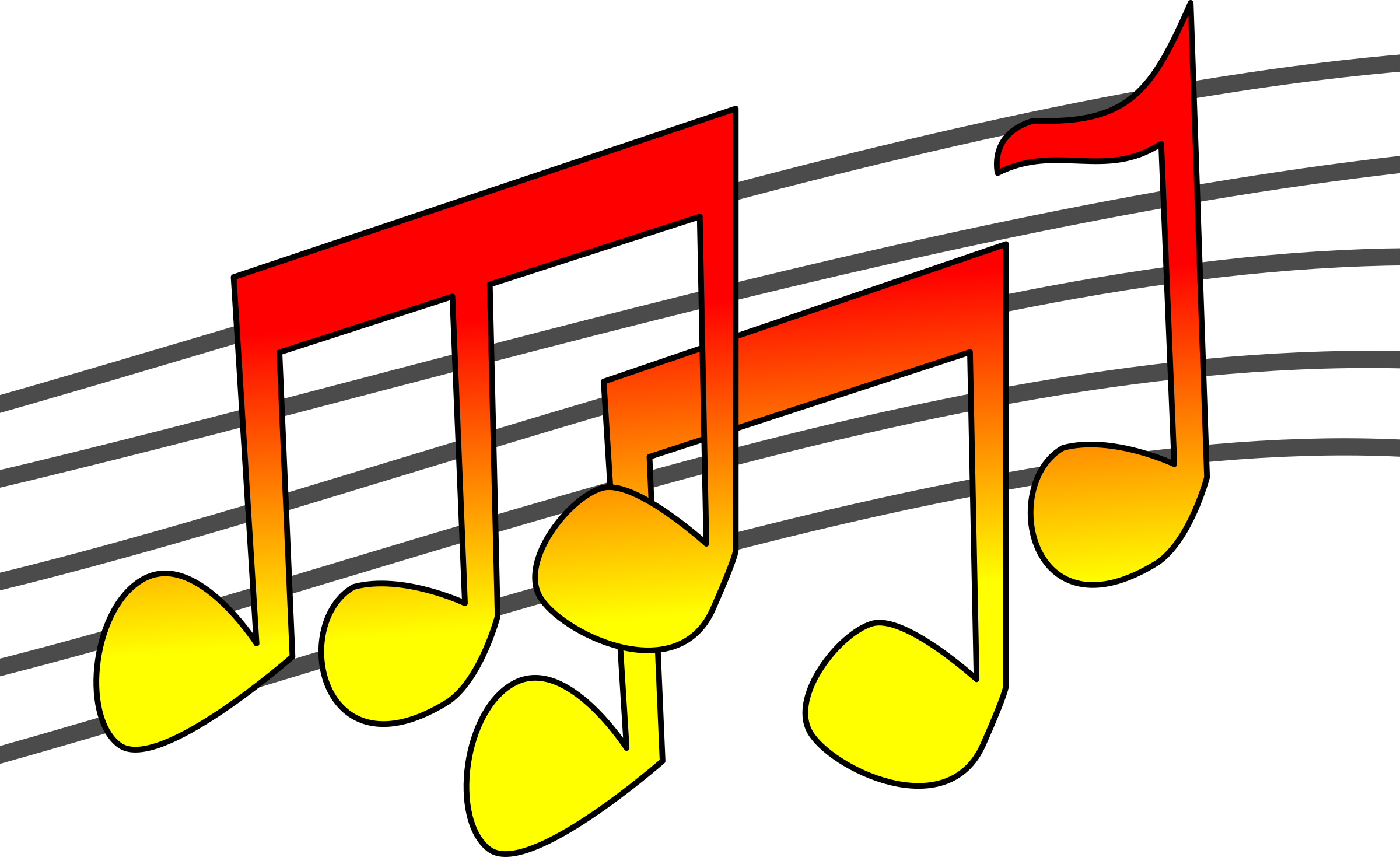 Ehemalige Schüler Und Ihre Ehemaligen Lehrer Werden - Music Note Clipart (2400x1469)