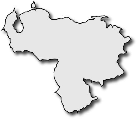 Venezuela Clip Art - Mapa De Venezuela Vector (447x388)