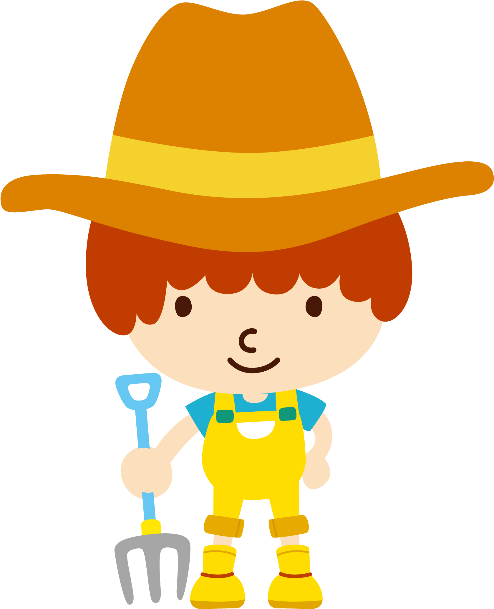 Clip Art - Trator Fazendinha Png (1685x2081)
