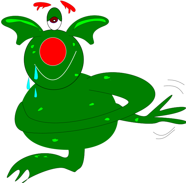 Cookie Monster Monster Clip Art To Download - Public Domain Free Weird (652x639)