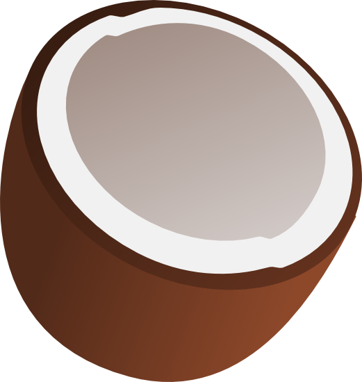 Coconut Png Image - Coconut Clipart Png (521x550)