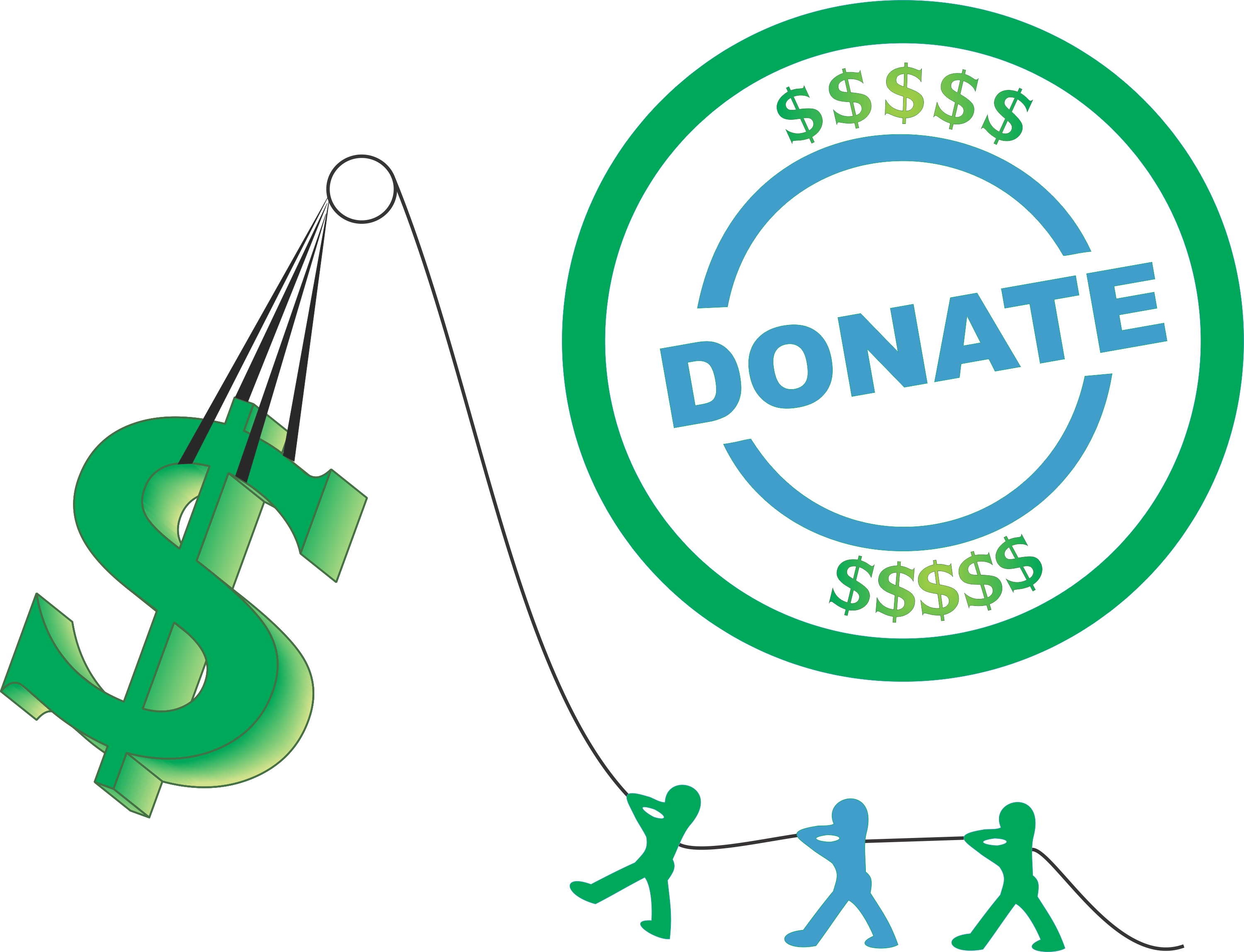 Fundraising Clipart Png (3000x2297)