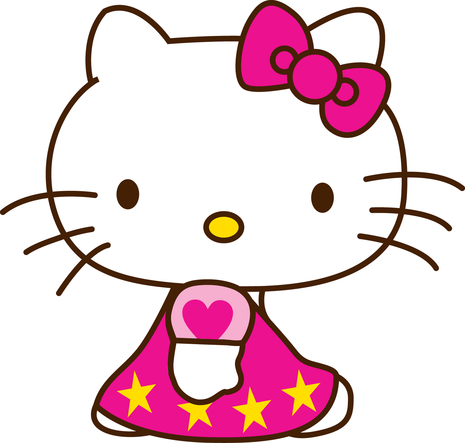 Afficher L'image D'origine - Hello Kitty Head Png (1500x1430)