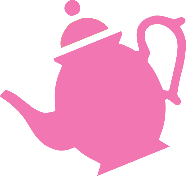 Pink Tea Cup Clipart Clip Art Library - Teapot Pouring Clipart (600x567)